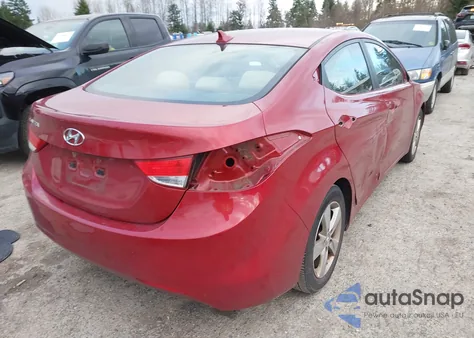 2012 Hyundai Elantra Gls (Ulsan Plant) из США, поврежденный, VIN KMHDH4AE3CU214341